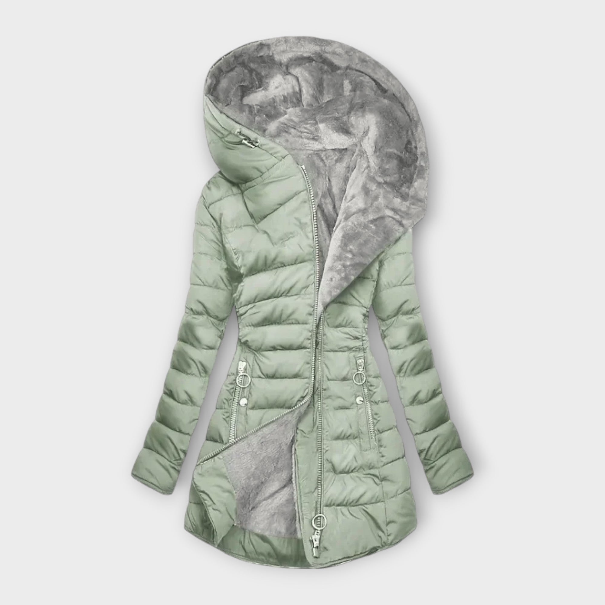 Manteau en pelage douillet Montévre™
