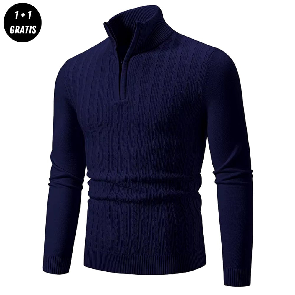 Montévre™ | Pull à fermeture éclair élégant pour hommes