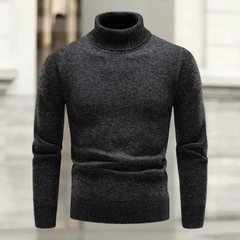 Montévre™ | Pull à col roulé en tricot luxueux