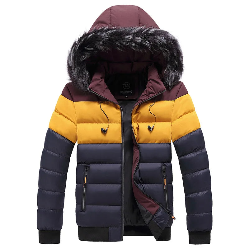 Montévre | Veste thermique d'hiver à capuche pour hommes