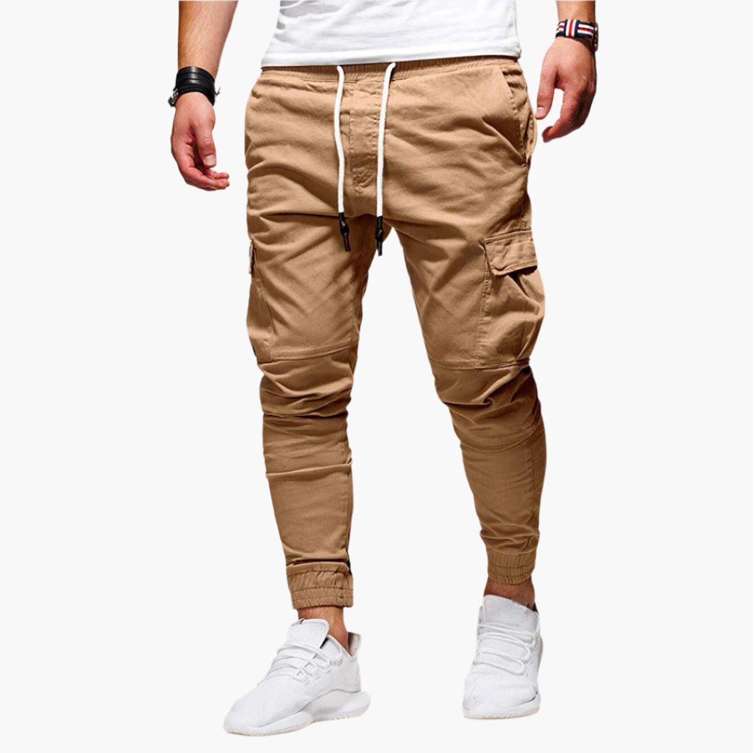 Montévre™ | Pantalon de jogging cargo pour hommes – Mode streetwear moderne avec poches et taille élastique, outdoor et quotidien