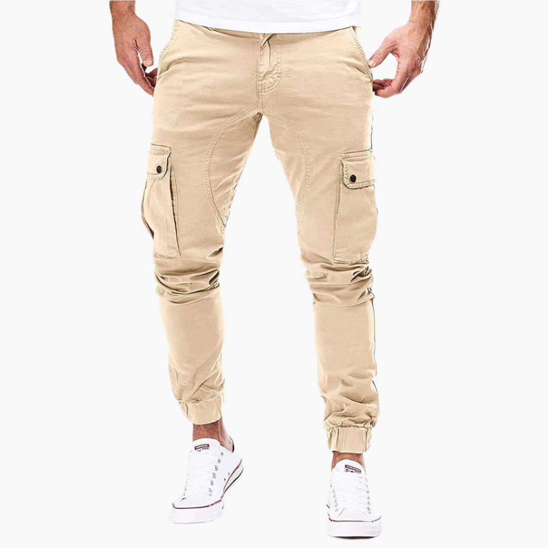 Montévre™ | Pantalon de jogging cargo pour hommes – Mode streetwear moderne avec poches et taille élastique, outdoor et quotidien