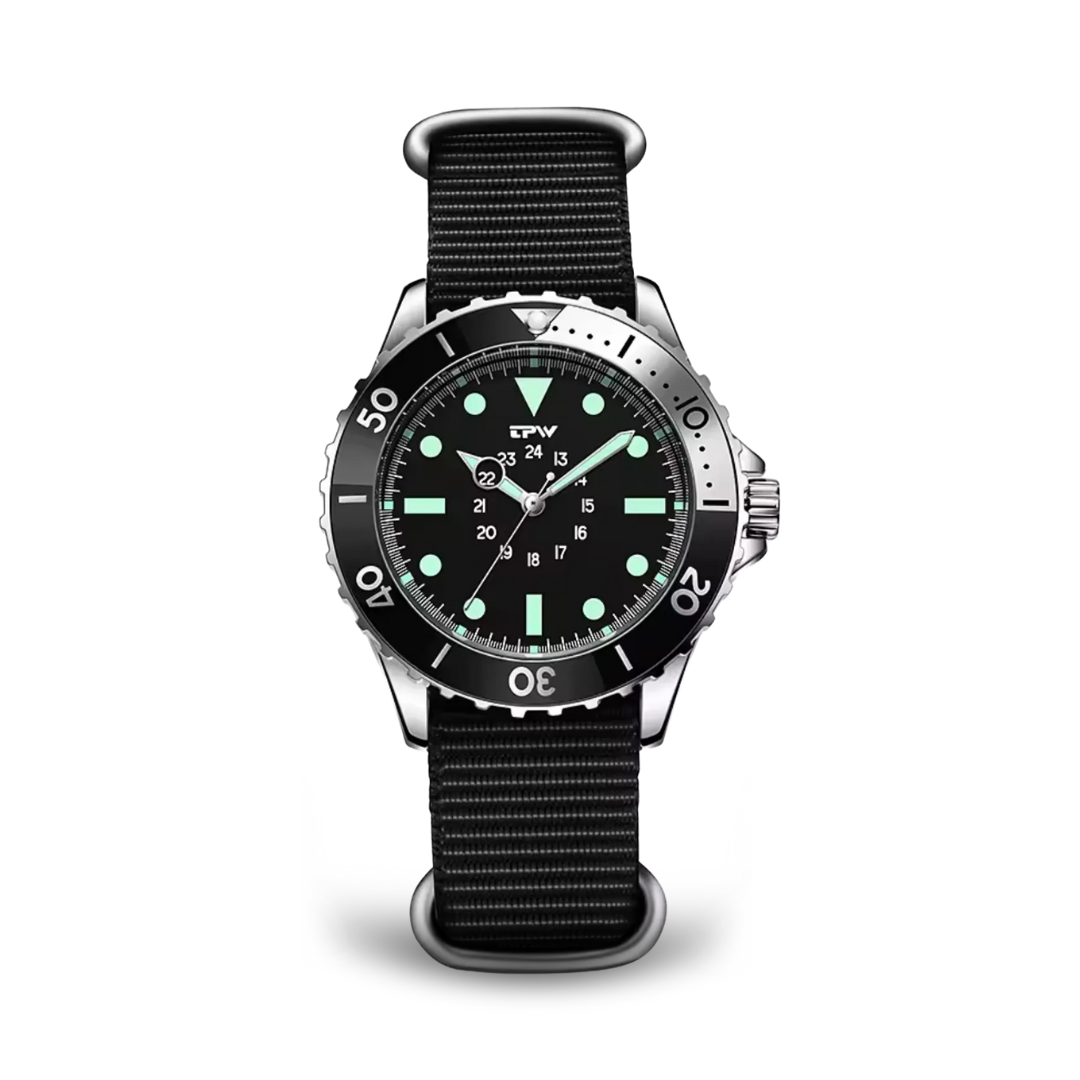 Montévre™ | Montre de plongée de style désert tactique imperméable