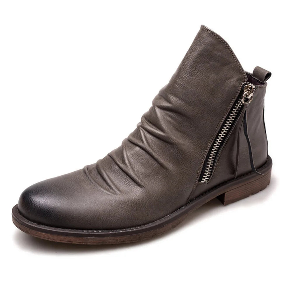 Montévre™ | Bottes Chelsea en cuir