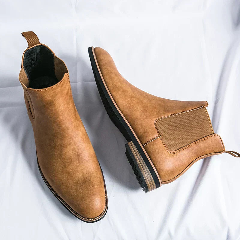 Montévre™ | Bottines Chelsea en cuir