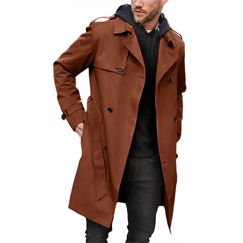 Montévre | trench-coat à double boutonnage pour hommes