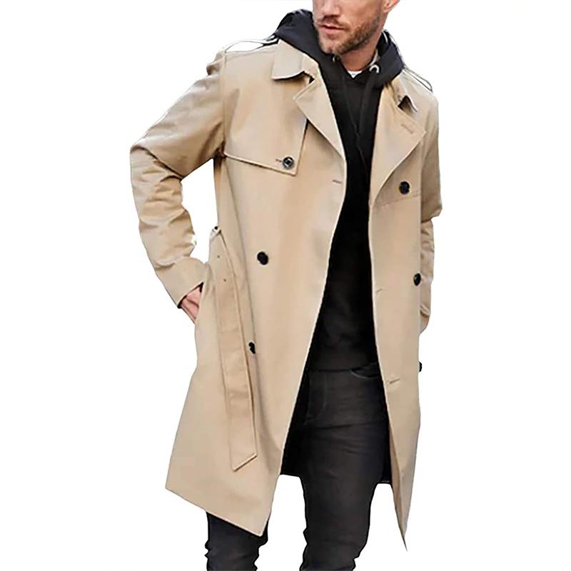 Montévre | trench-coat à double boutonnage pour hommes